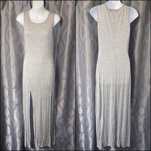 Gray Fury Maxi Dress M